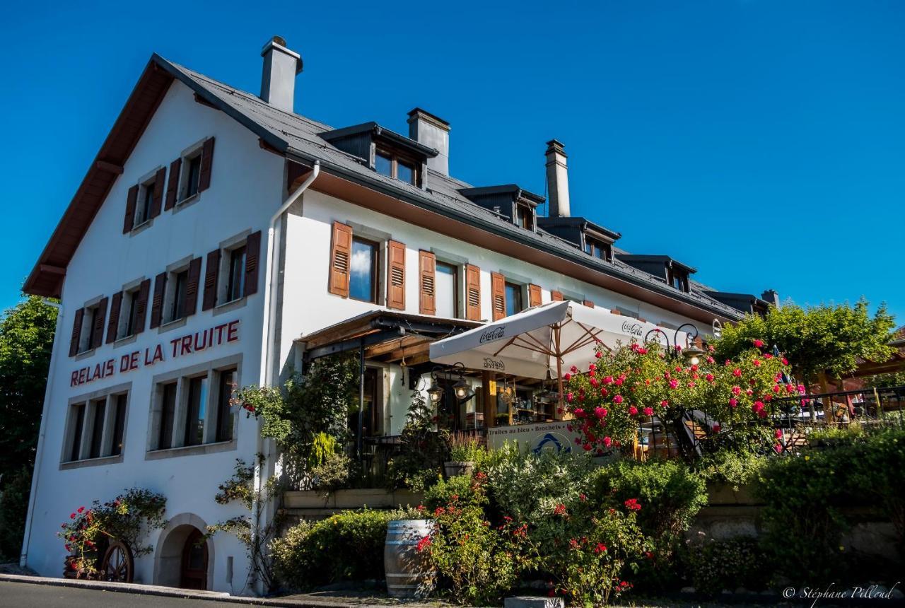 Hotel De La Truite & Spa Le Petit Nautilus Le Pont Kültér fotó